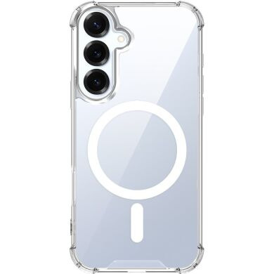 Захисний чохол UniCase AirBag Flow MagSafe для Samsung Galaxy S25 (S931) / Galaxy S24 (S921) - Transparent