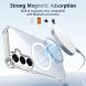 Захисний чохол UniCase AirBag Flow MagSafe для Samsung Galaxy S25 (S931) / Galaxy S24 (S921) - Transparent