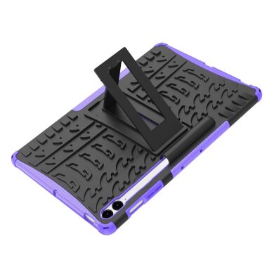 Захисний чохол UniCase Combo для Samsung Galaxy Tab S9 FE Plus (X610/616) - Purple