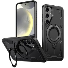 Защитный чехол UniCase Lander Armor для Samsung Galaxy S24 Plus (S926) / Galaxy S25 Plus (S936) - Black
