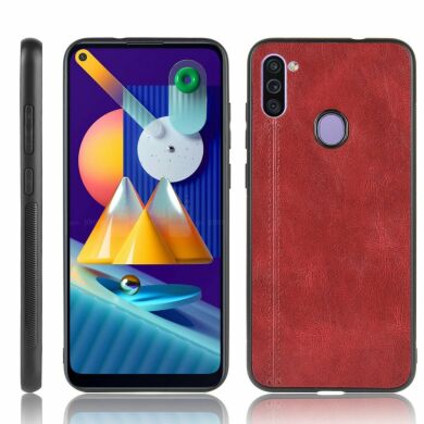 Захисний чохол UniCase Leather Series для Samsung Galaxy A11 (A115) - Red