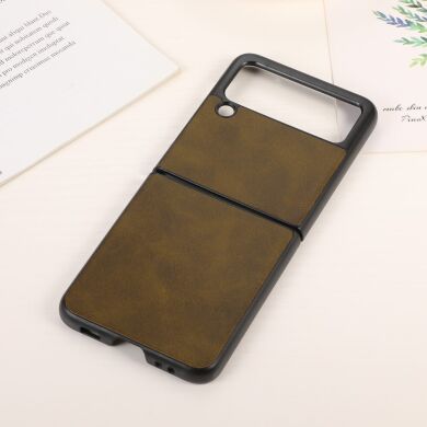 Захисний чохол UniCase Leather Series для Samsung Galaxy Flip 3 - Brown