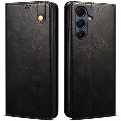 Захисний чохол UniCase Leather Wallet для Samsung Galaxy A37 (A376) - Black