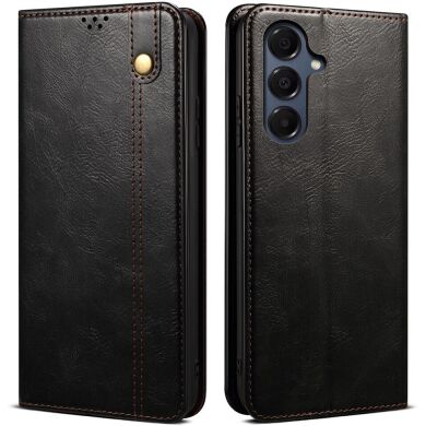 Захисний чохол UniCase Leather Wallet для Samsung Galaxy A37 (A376) - Black