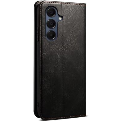 Захисний чохол UniCase Leather Wallet для Samsung Galaxy A37 (A376) - Black