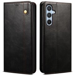 Захисний чохол UniCase Leather Wallet для Samsung Galaxy M14 (M146) - Black