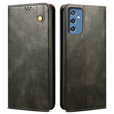 Защитный чехол UniCase Leather Wallet для Samsung Galaxy M52 (M526) - Green