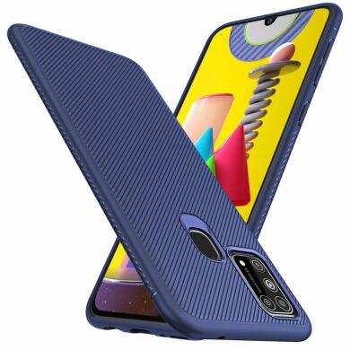 Защитный чехол UniCase Twill Soft для Samsung Galaxy M31 (M315) - Blue