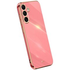 Защитный чехол XINLI Porcelain Design для Samsung Galaxy S25 FE (S731) - Red