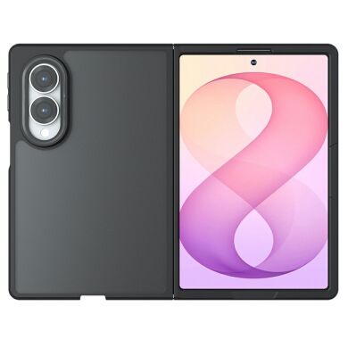 Защитный кейс Deexe Matte Skin (FF) для Samsung Galaxy Fold 8 - Transparent Black
