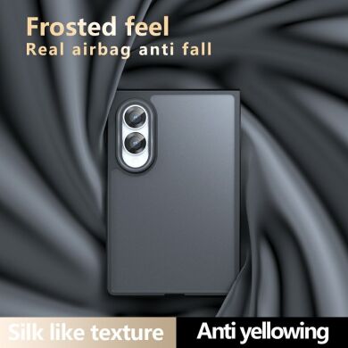 Защитный кейс Deexe Matte Skin (FF) для Samsung Galaxy Fold 8 - Transparent Black
