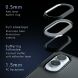 Защитный кейс Deexe Matte Skin (FF) для Samsung Galaxy Fold 8 - Transparent Black. Фото 11 из 14