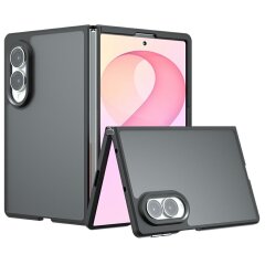 Защитный кейс Deexe Matte Skin (FF) для Samsung Galaxy Fold 8 - Transparent Black