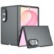 Защитный кейс Deexe Matte Skin (FF) для Samsung Galaxy Fold 8 - Transparent Black. Фото 1 из 14