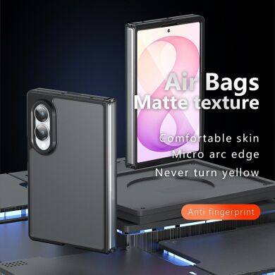 Защитный кейс Deexe Matte Skin (FF) для Samsung Galaxy Fold 8 - Transparent Black