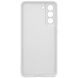 Захисний чохол Silicone Cover для Samsung Galaxy S21 FE (G990) EF-PG990TWEGRU - White