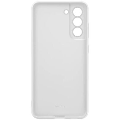 Защитный чехол Silicone Cover для Samsung Galaxy S21 FE (G990) EF-PG990TWEGRU - White