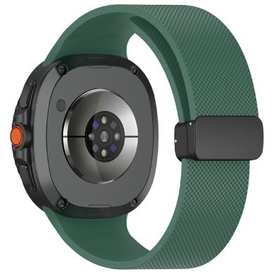 Ремешок Reframe Magnetic Loop для Samsung Galaxy Watch 8 (40/44mm) / 8 Classic - Dark Green