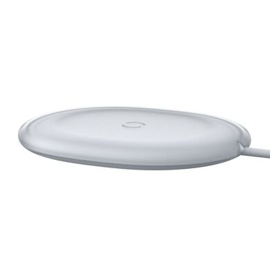 Беспроводное зарядное устройство Baseus Jelly Wireless Charger (15W) WXGD-02 - White