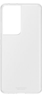 Силіконовий (TPU) чохол Clear Cover для Samsung Galaxy S21 Ultra (G998) EF-QG998TTEGRU - Transparency
