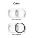 Комплект чехлов RINGKE Slim Case для Samsung Galaxy Watch 8 Classic (8800293855989) - Matte Black. Фото 11 из 14