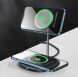 Беспроводное зарядное устройство Baseus Swan 2-in-1 Wireless Magnetic Charging Bracket (20W) + кабель USB to Type-C (3A, 1m) WXSW-B01 - Black. Фото 9 из 21