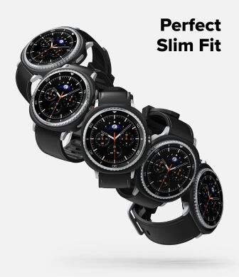 Комплект чехлов RINGKE Slim Case для Samsung Galaxy Watch 8 Classic (8800293855989) - Matte Black