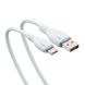 Кабель Baseus Pudding Series USB to Type-C (100W, 1.2m) P10355703221-00 - White. Фото 3 из 23
