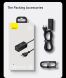 Сетевое зарядное устройство Baseus GaN3 Pro Desktop Fast Charger 2U+2C (100W) CCGP000101 - Black. Фото 29 из 30