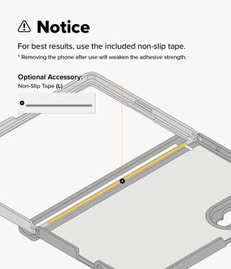 Защитный чехол Ringke Fusion Flap для Samsung Galaxy Fold 8 (8800328819351) - Clear