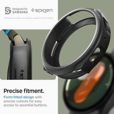 Захисний чохол Spigen (SGP) Liquid Air Case для Samsung Galaxy Watch 7 (40mm) - Matte Black