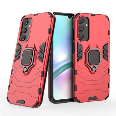 Защитный чехол Deexe Hybrid Case для Samsung Galaxy A15 (A155) - Red