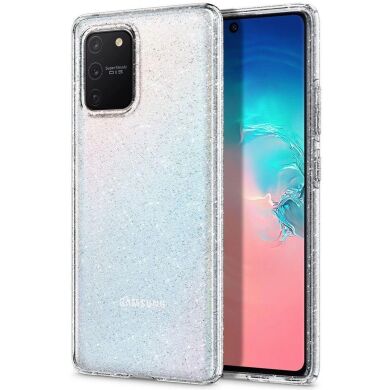 Защитный чехол Spigen (SGP) Liquid Crystal Glitter для Samsung Galaxy S10 Lite (G770) - Crystal Quartz