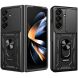 Чехол (PC+TPU) с подставкой Deexe Armor Shield (FF) для Samsung Galaxy Fold 8 Ultra - Black. Фото 1 из 11
