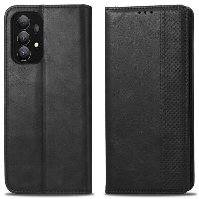 Чохол Deexe Retro Style для Samsung Galaxy A53 (A536) - Black