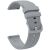 Ремінець Deexe Soft Silicone для годинників з шириною кріплення 18 мм - Grey