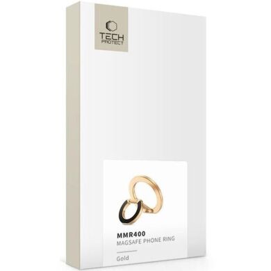 Кольцо-держатель для смартфона Tech-Protect MMR400 Magnetic - Gold