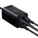 Сетевое зарядное устройство Baseus GaN3 Pro Desktop Fast Charger 2U+2C (100W) CCGP000101 - Black. Фото 5 из 30