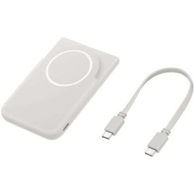 Зовнішній акумулятор Samsung Magnet Wireless Battery Pack 25W (5000mAh) EB-U2500XJEGWW - Gray