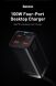 Сетевое зарядное устройство Baseus GaN3 Pro Desktop Fast Charger 2U+2C (100W) CCGP000101 - Black. Фото 10 из 30