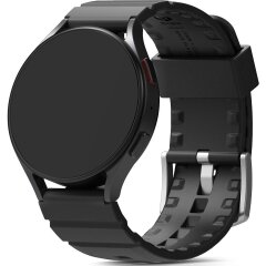 Ремінець Ringke Rubber One Bold для годинників з шириною кріплення 20мм (8809919305174) - Black