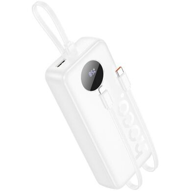 Зовнішній акумулятор Hoco J132A Sabio 22.5W+PD20W (20000mAh) - White