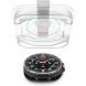 Комплект защитных стекол Spigen (SGP) Glas.tR EZ Fit для Samsung Galaxy Watch 8 Classic (AGL09877) - Clear. Фото 3 из 11