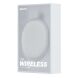 Беспроводное зарядное устройство Baseus Jelly Wireless Charger (15W) WXGD-02 - White. Фото 5 из 18