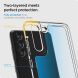 Защитный чехол Spigen (SGP) Ultra Hybrid для Samsung Galaxy S21 FE (G990) - Crystal Clear. Фото 9 из 13