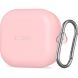 Защитный чехол Tech-Protect Silicone Hook для Samsung Galaxy Buds 4 / Buds 4 Pro - Dusty Pink. Фото 1 из 7