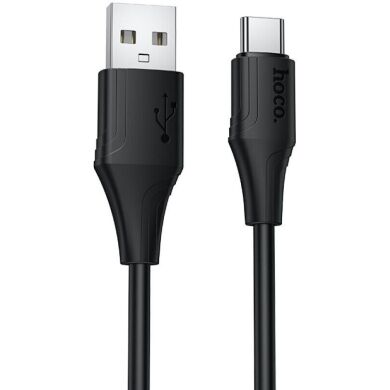Кабель Hoco X124 USB to Type-C (3A, 1m) - Black