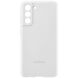 Захисний чохол Silicone Cover для Samsung Galaxy S21 FE (G990) EF-PG990TWEGRU - White
