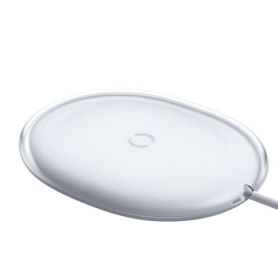 Беспроводное зарядное устройство Baseus Jelly Wireless Charger (15W) WXGD-02 - White