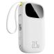 Внешний аккумулятор Baseus EnerFill FC31 22.5W (10000mAh) + кабель Type-C + Lightning (PPQD3) - White. Фото 3 из 18